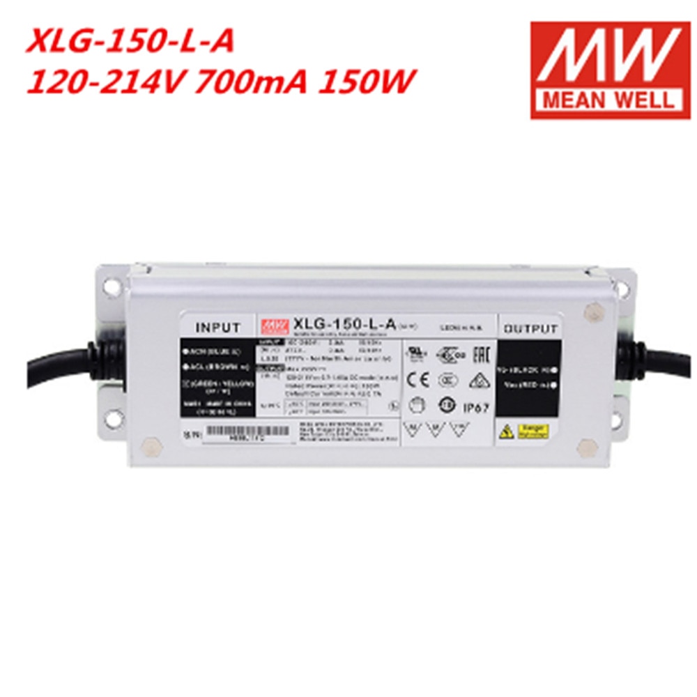 MEAN WELL XLG-150 12V/24 V/H/L-A led   LED..